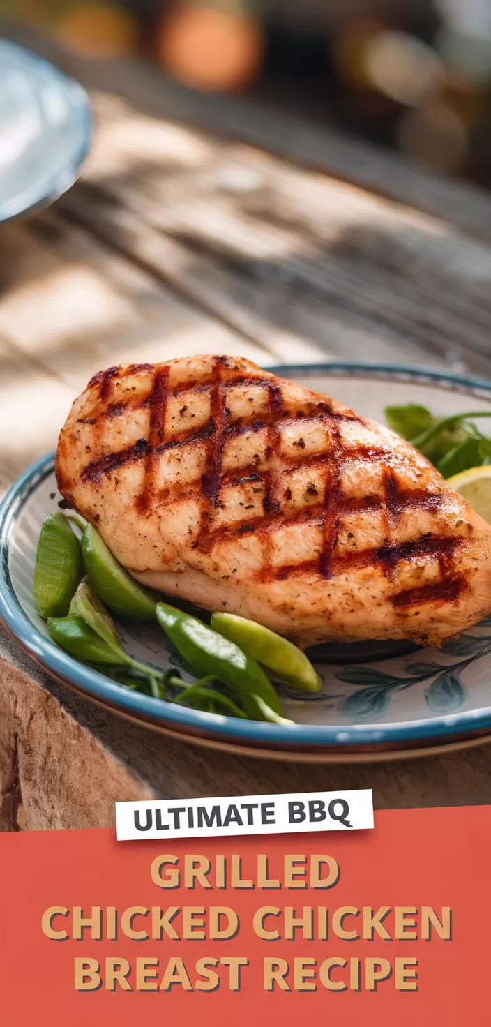 6. BBQ Grilled Chicken Breast