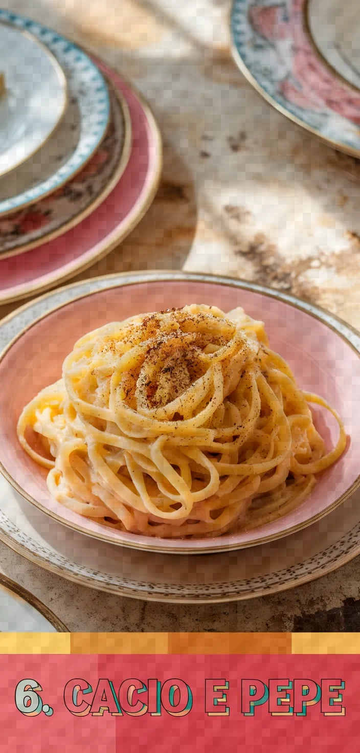 6. Cacio e Pepe