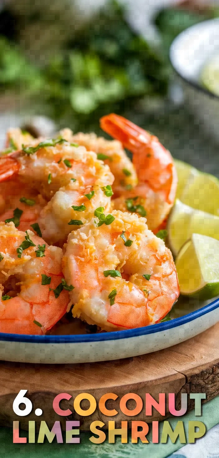 6. Coconut Lime Shrimp