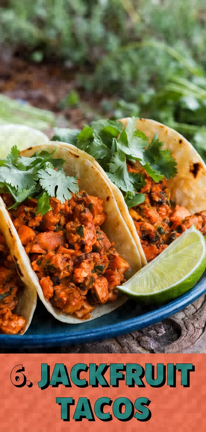 6. Jackfruit Tacos