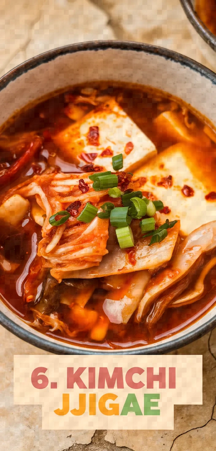 6. Kimchi Jjigae