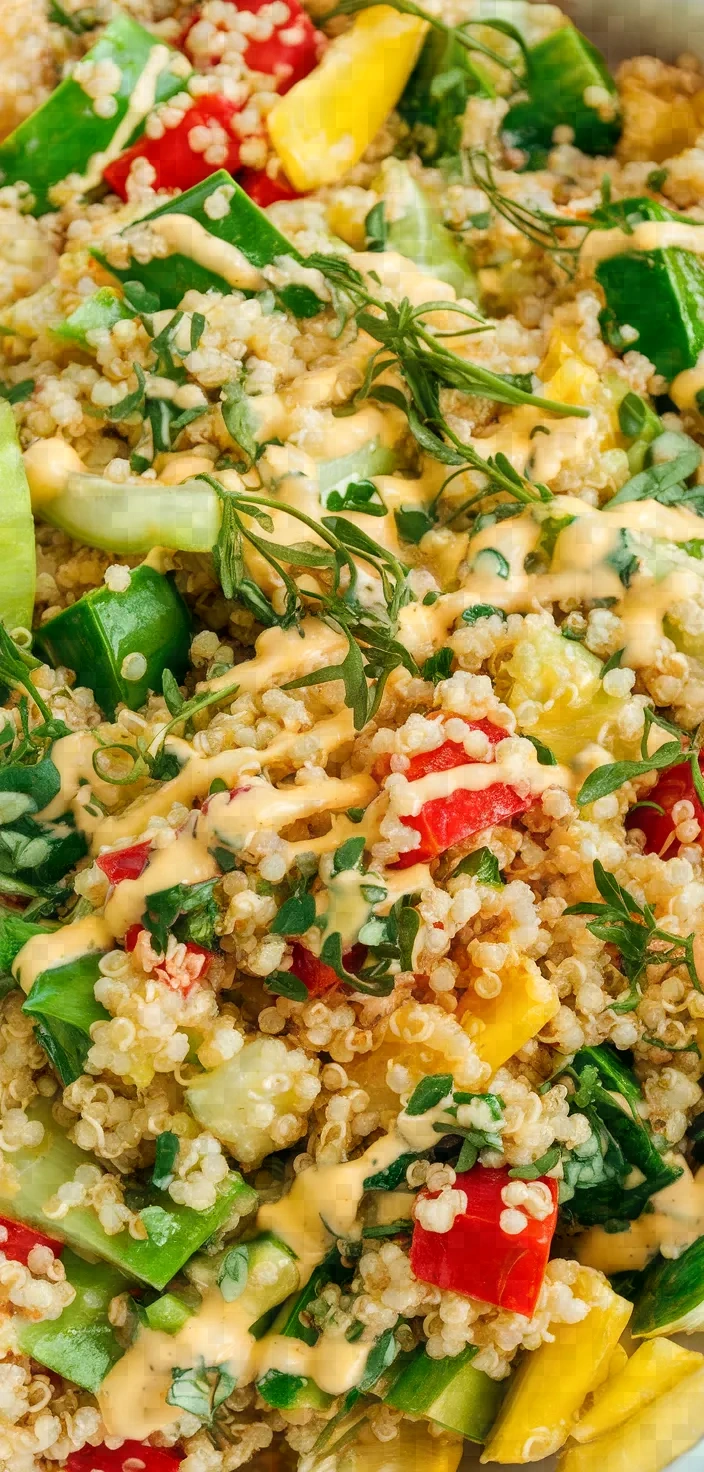 6. Lemon Herb Quinoa Salad