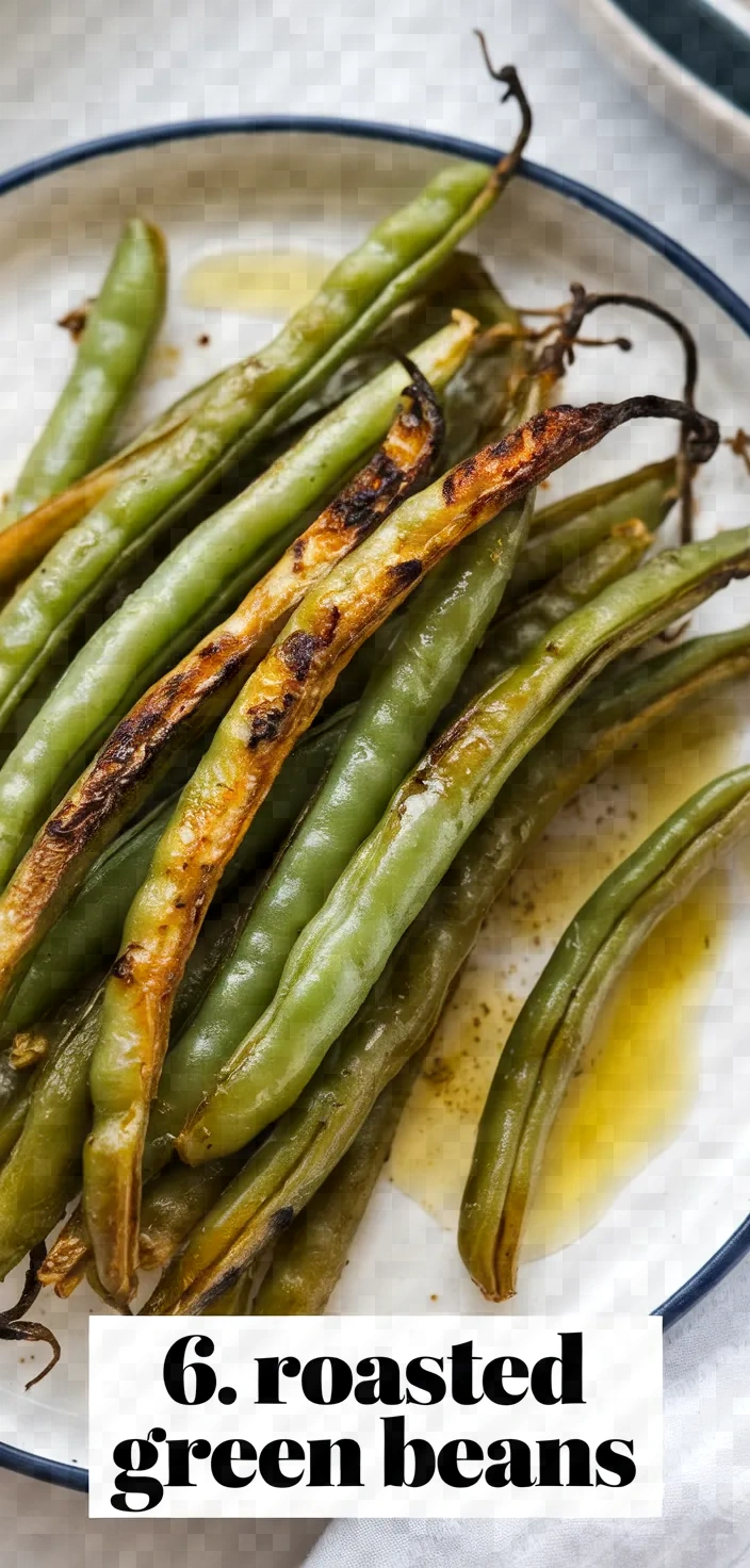 6. Roasted Green Beans