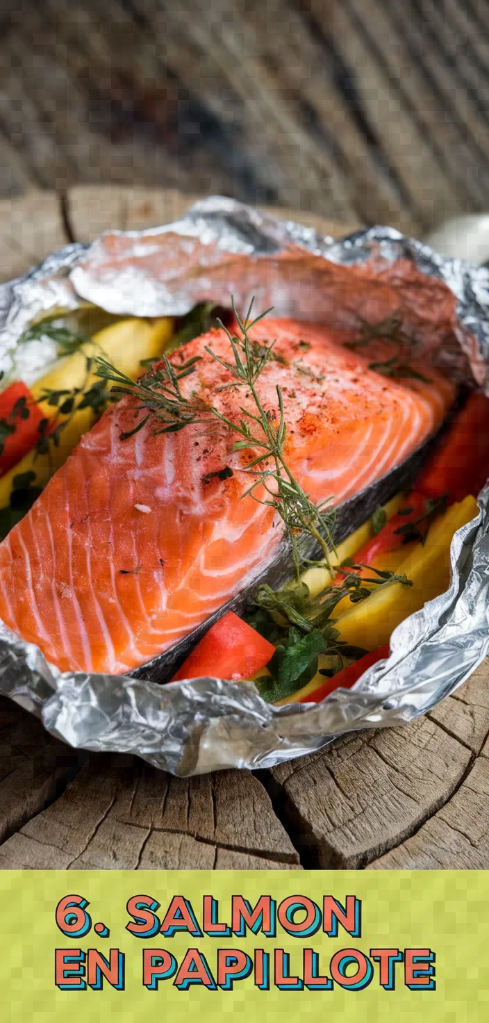 6. Salmon en Papillote