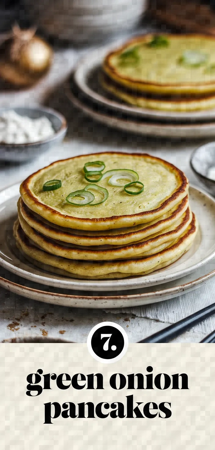 7. Green Onion Pancakes