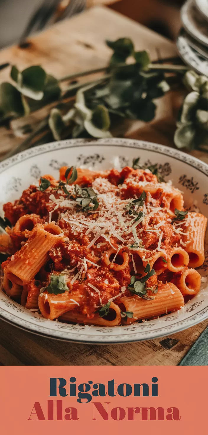 7. Rigatoni alla Norma