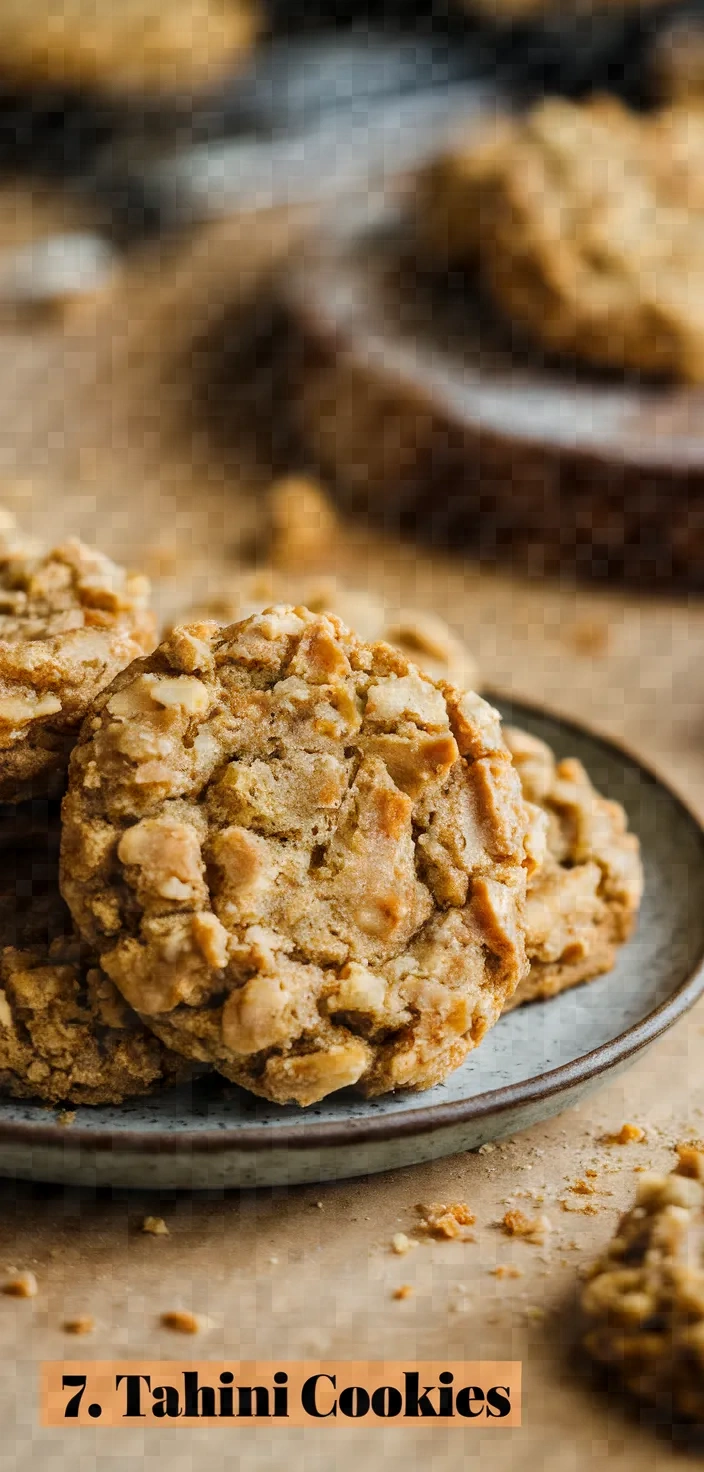 7. Tahini Cookies