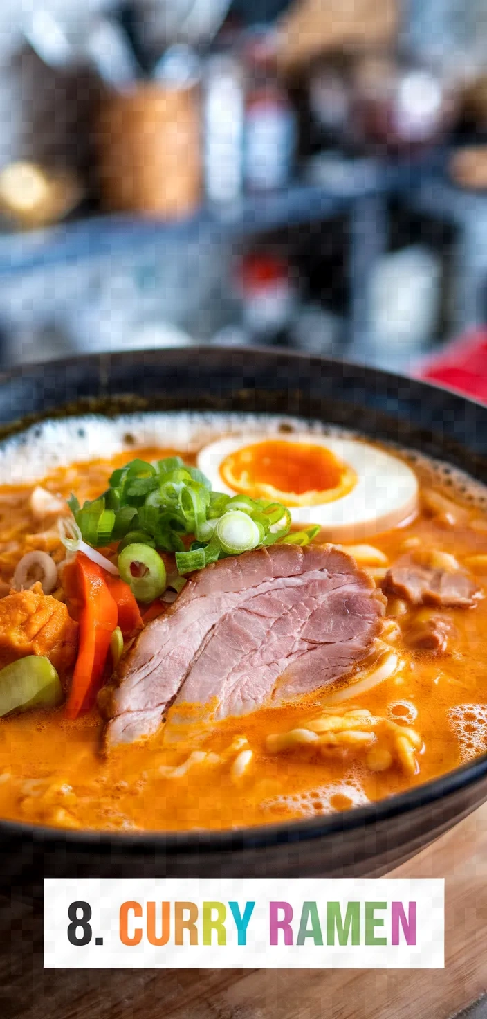 8. Curry Ramen