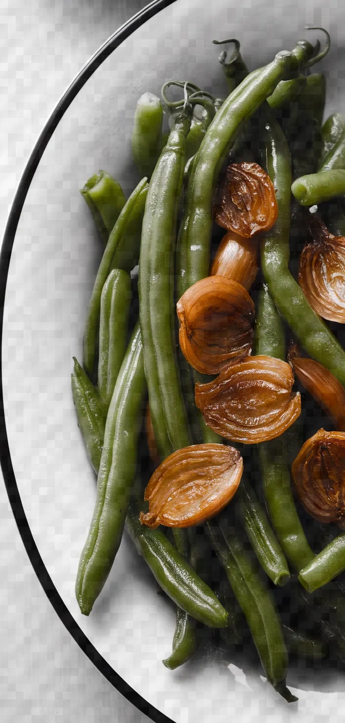 8. Haricots Verts with Shallots