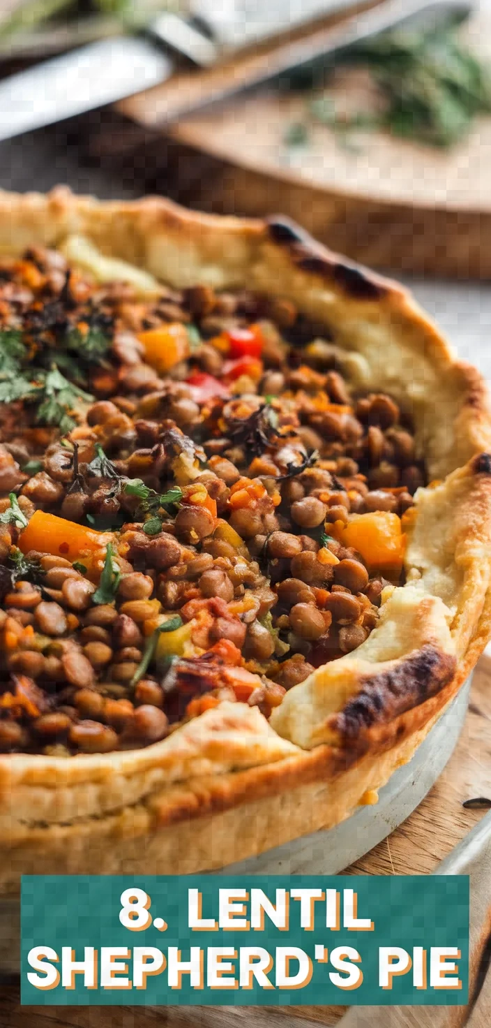 8. Lentil Shepherd's Pie