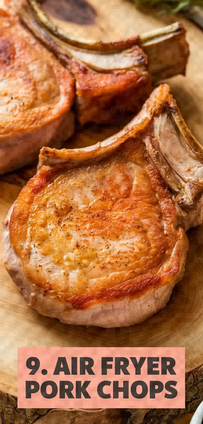 9. Air Fryer Pork Chops