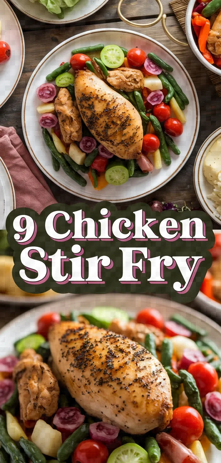 9. Chicken Stir Fry