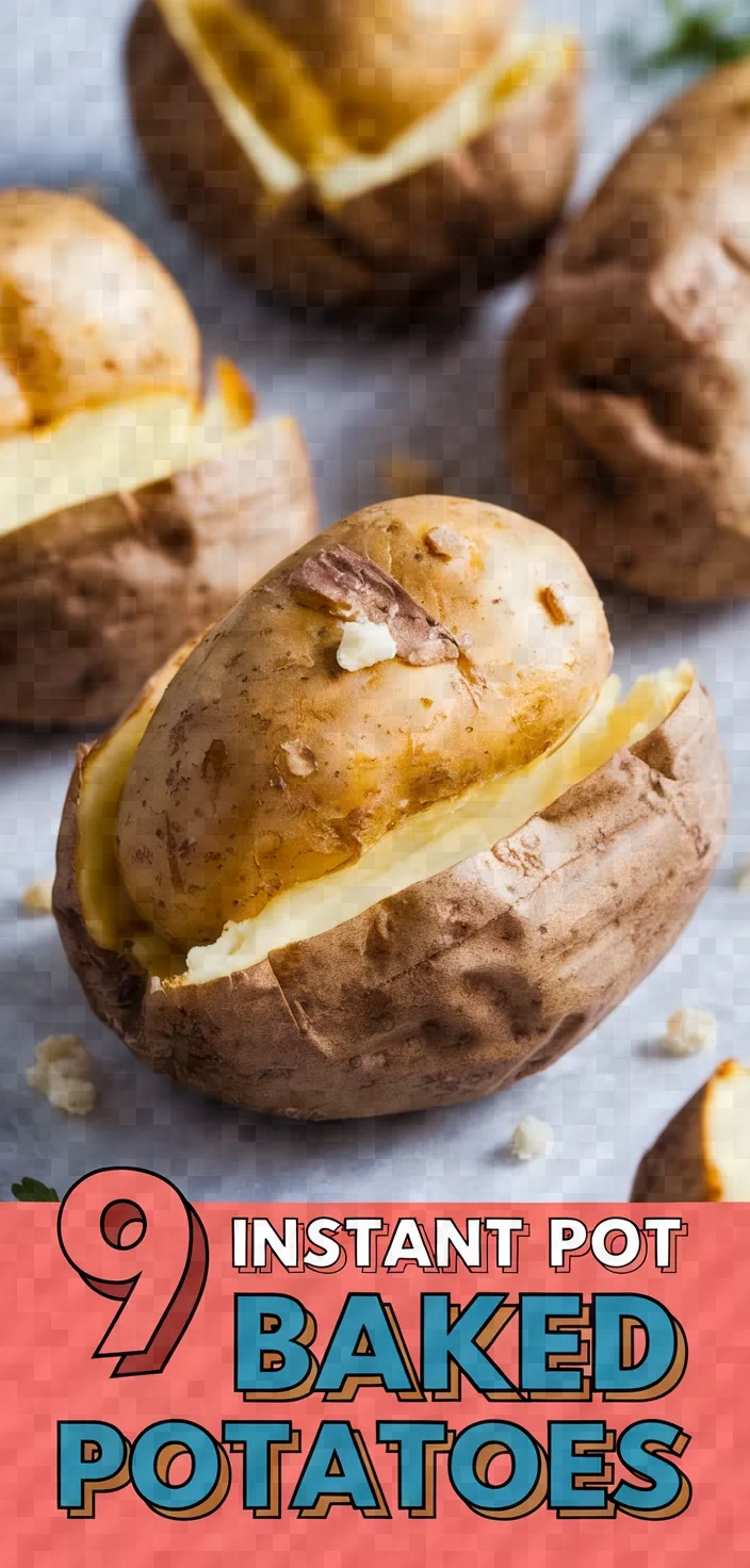 9. Instant Pot Baked Potatoes