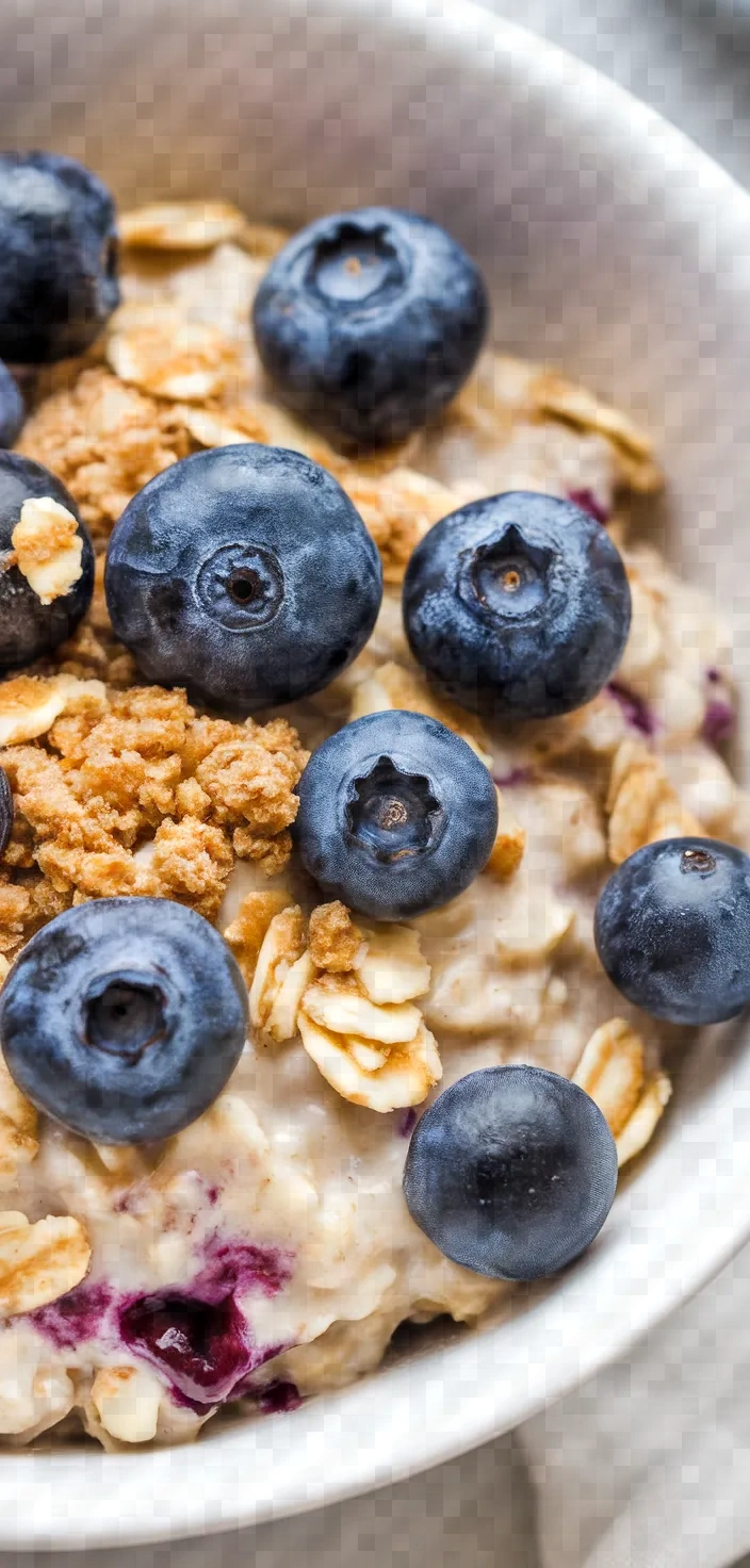 12. Blueberry Oatmeal