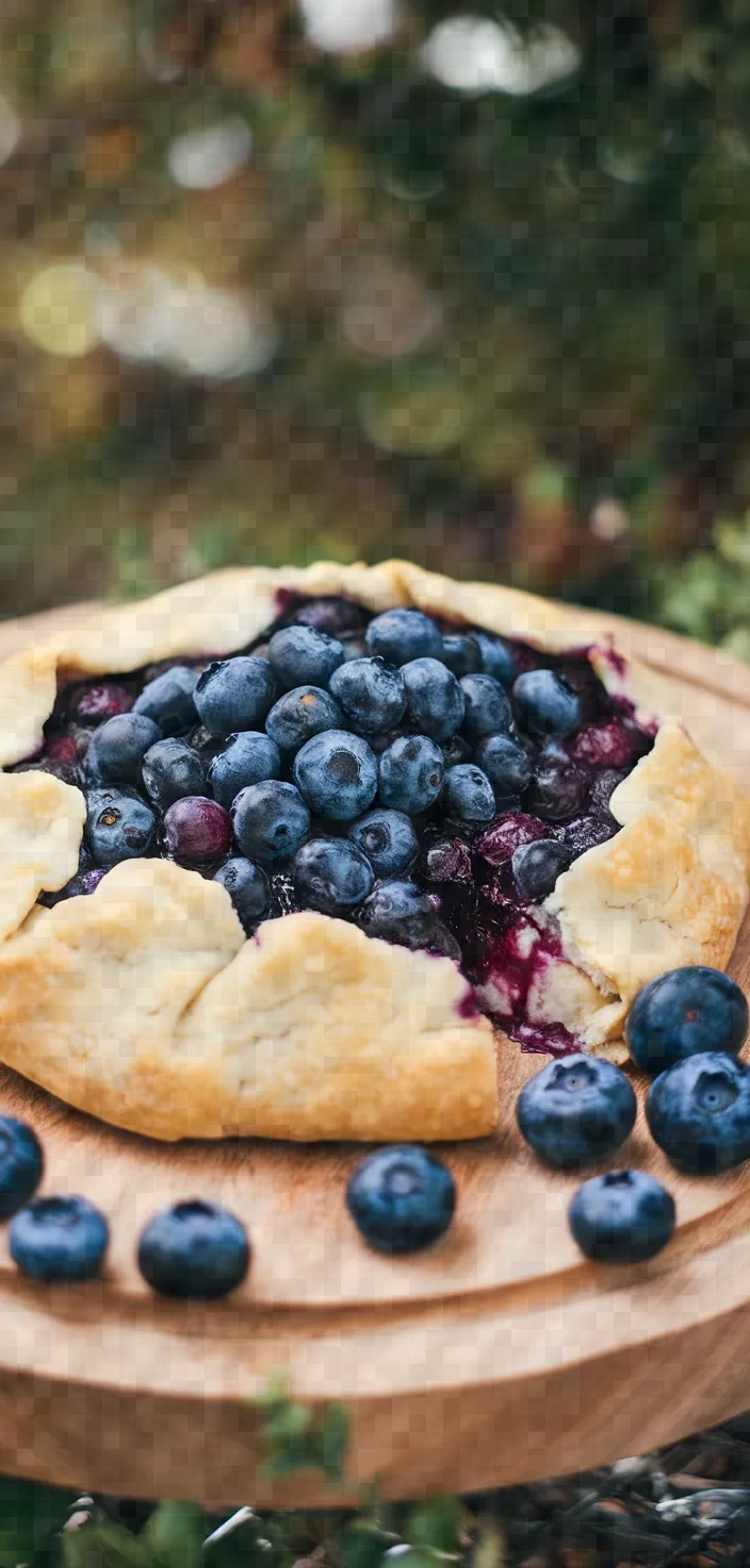 15. Blueberry Galette