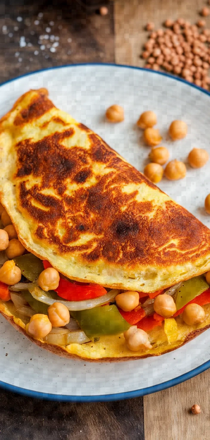 21. Chickpea Omelette