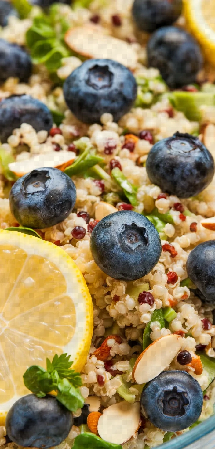 23. Blueberry Quinoa Salad