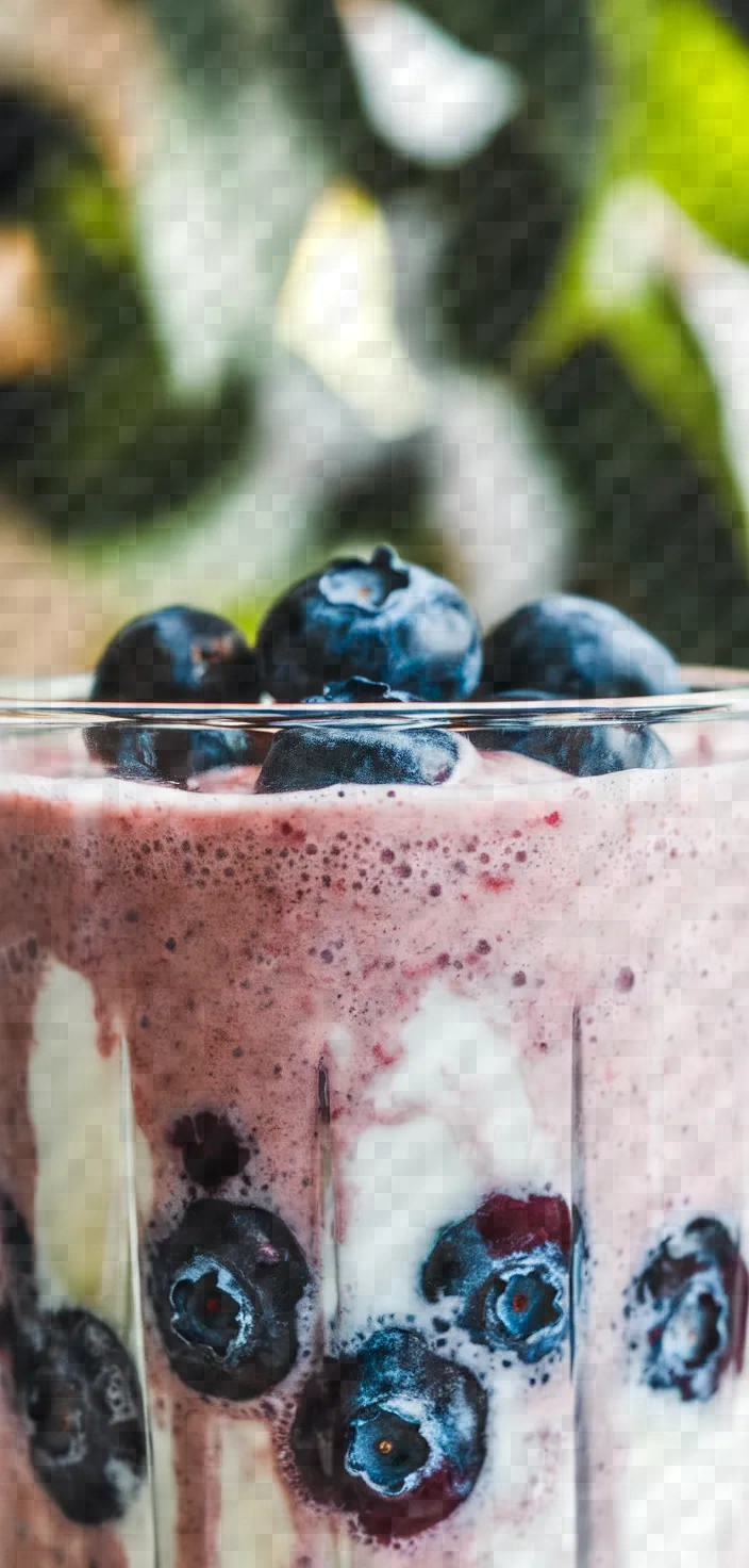 3. Blueberry Smoothie