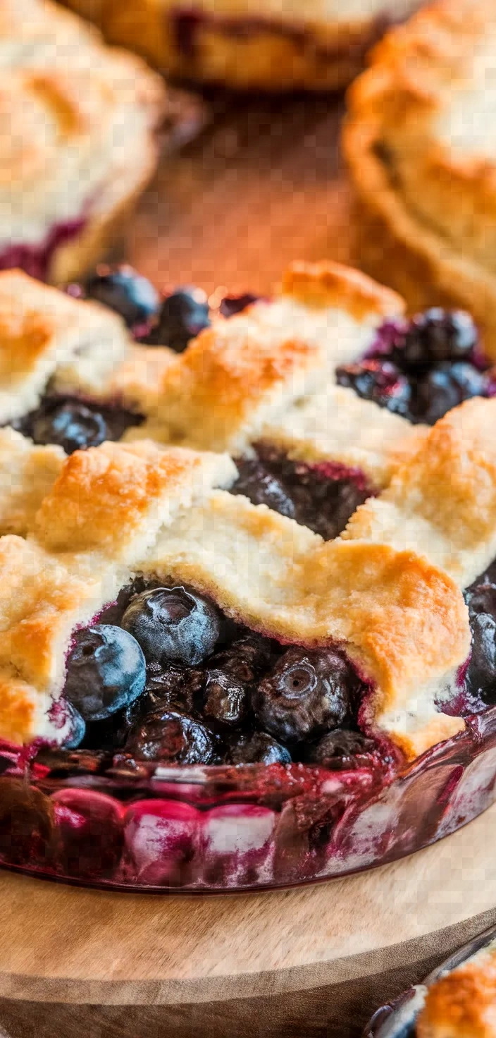 6. Blueberry Cobbler