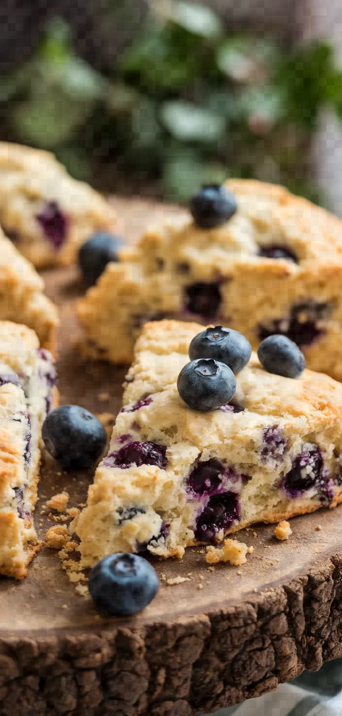 8. Blueberry Scones
