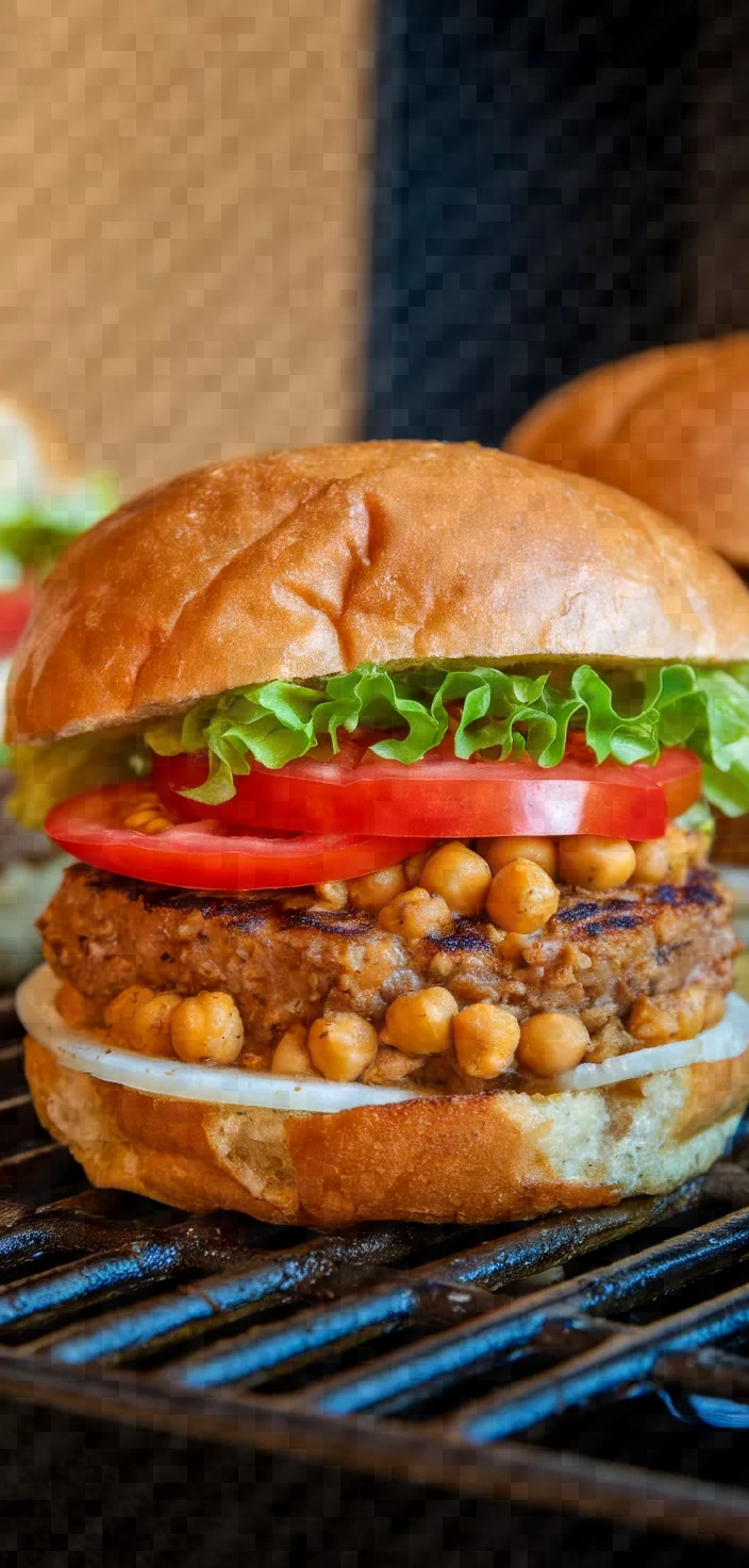 8. Chickpea Burgers