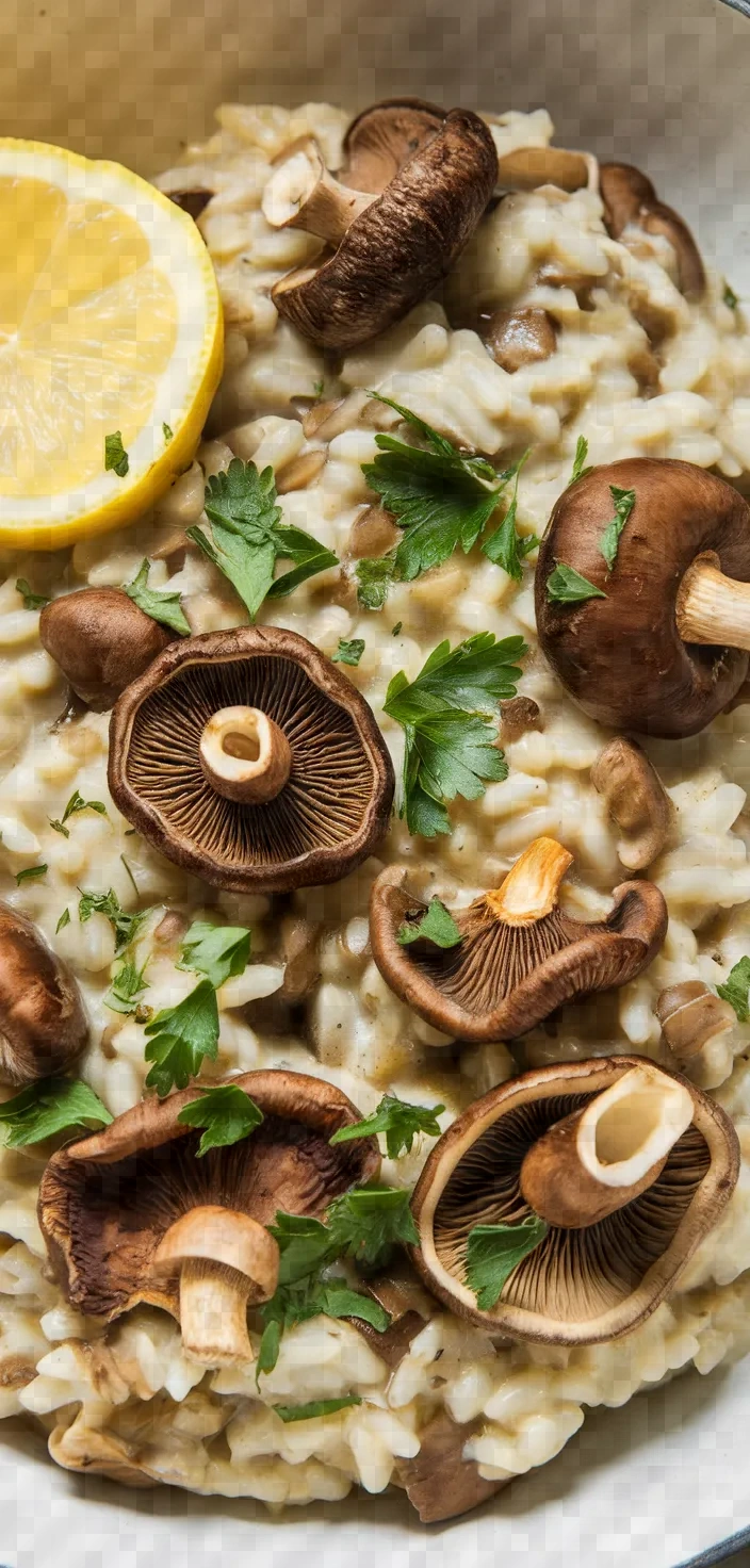 1. Mushroom Risotto