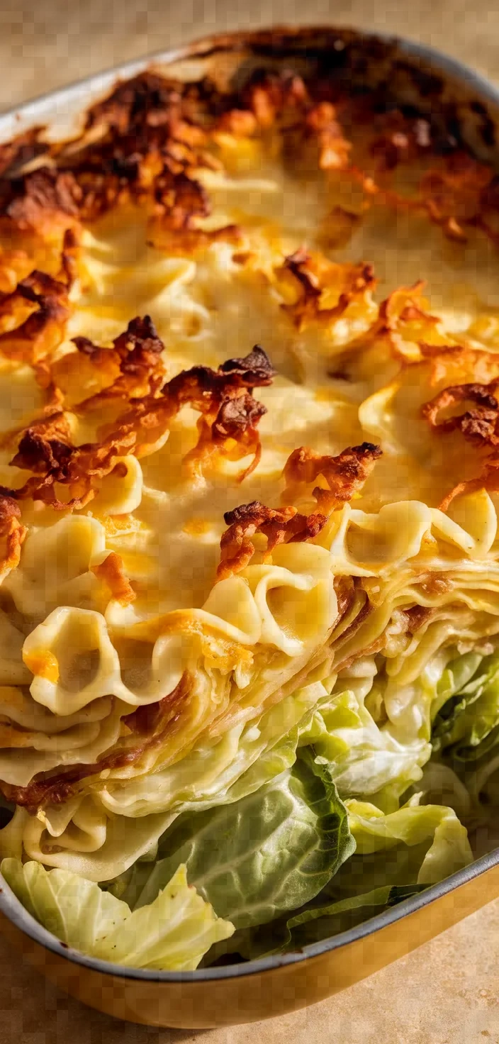 10. Cabbage and Noodle Casserole
