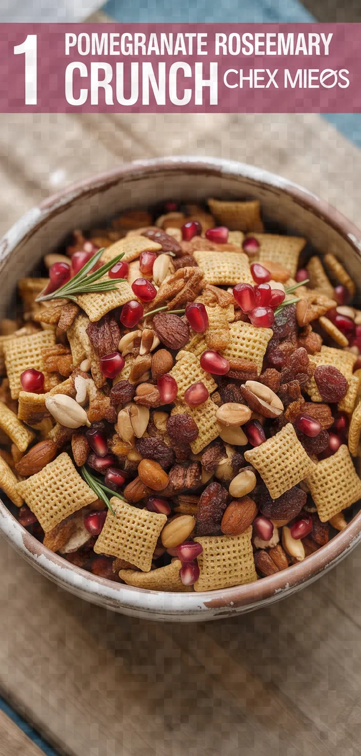11. Pomegranate Rosemary Crunch