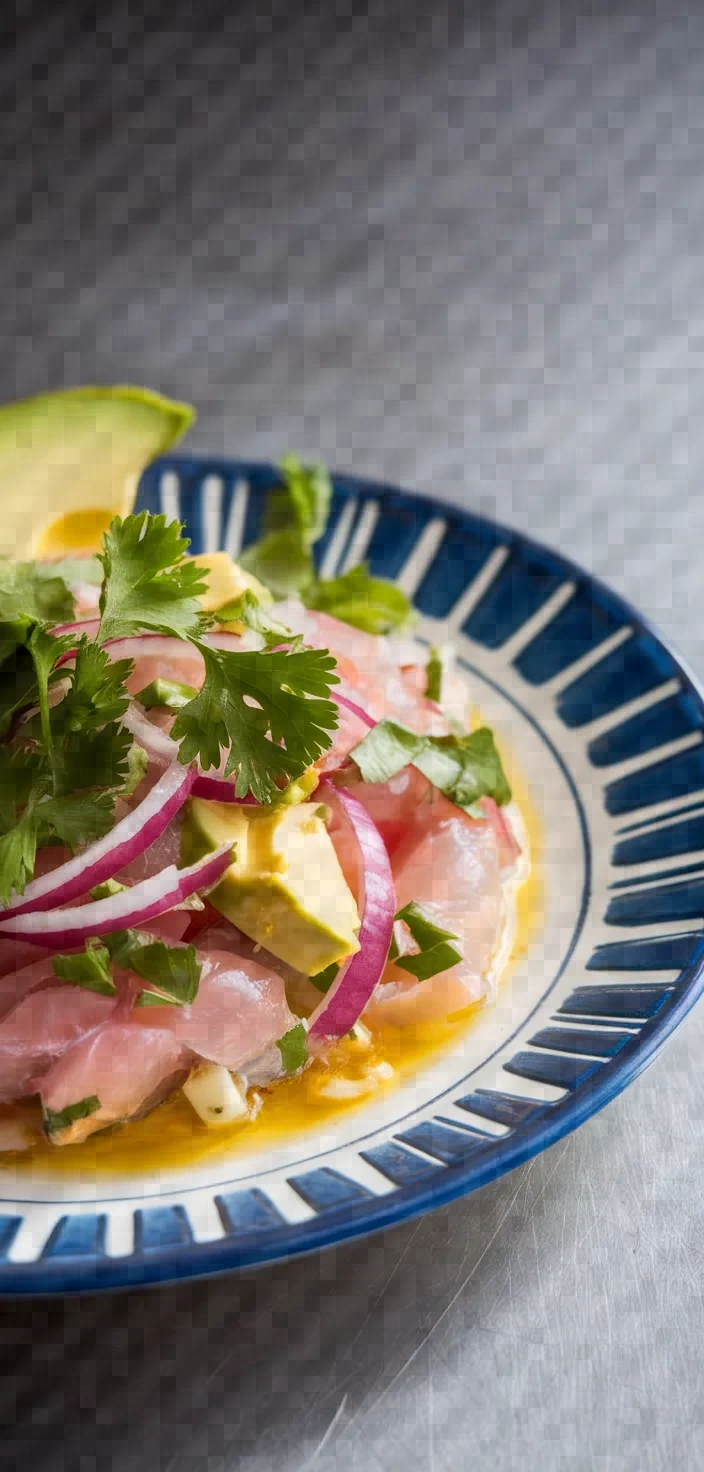 11. Cod Ceviche with Avocado