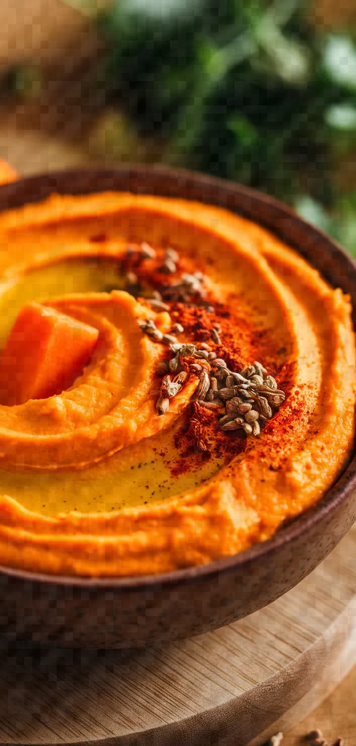 11. Spiced Carrot Hummus