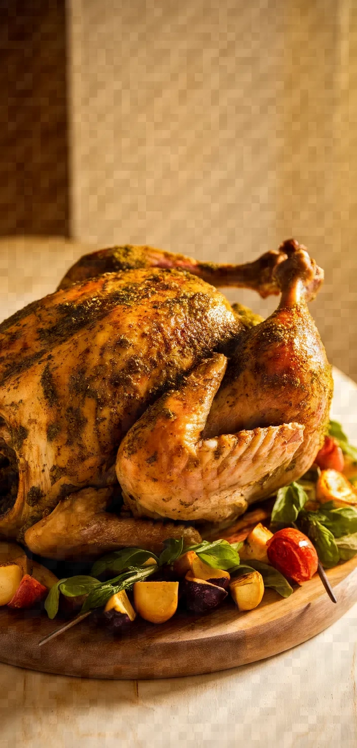 12. Pesto-Rubbed Turkey