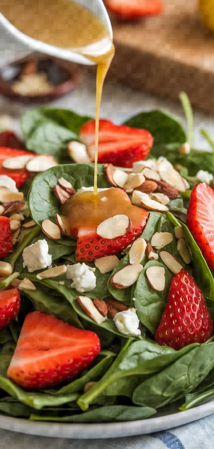 12. Spinach Salad with Strawberries