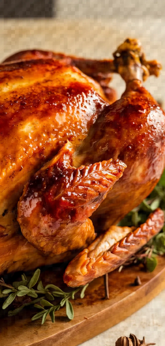 13. Maple-Glazed Turkey