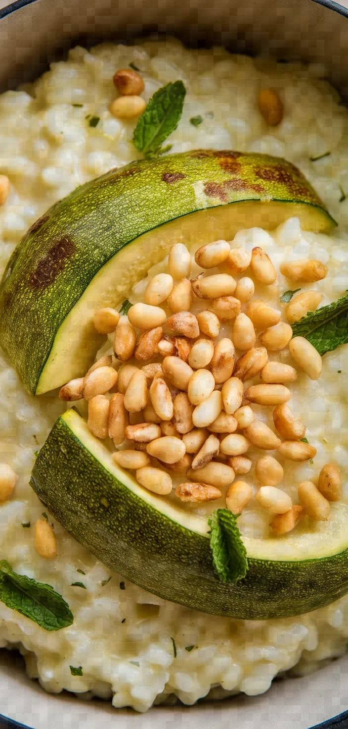 13. Zucchini and Mint Risotto