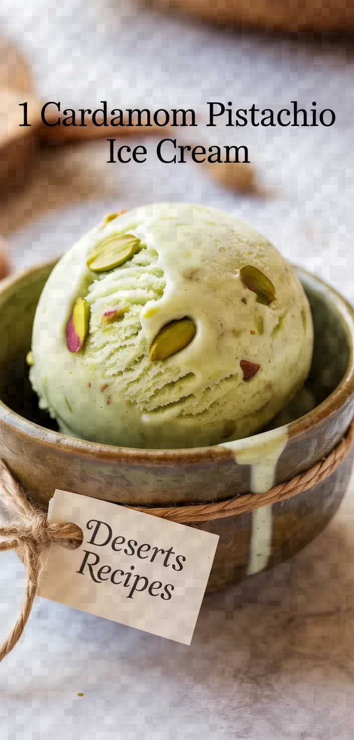 14. Cardamom Pistachio Ice Cream