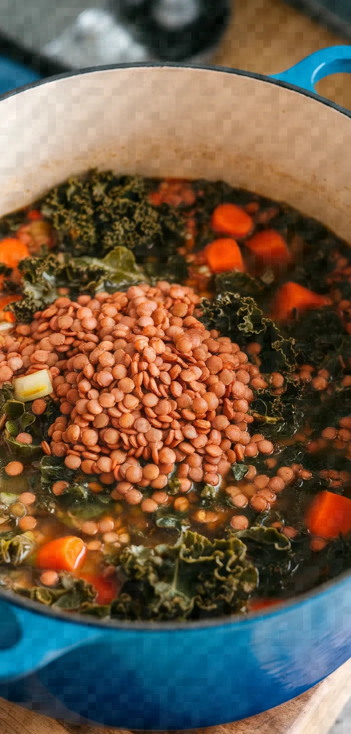 14. Lentil and Kale Soup