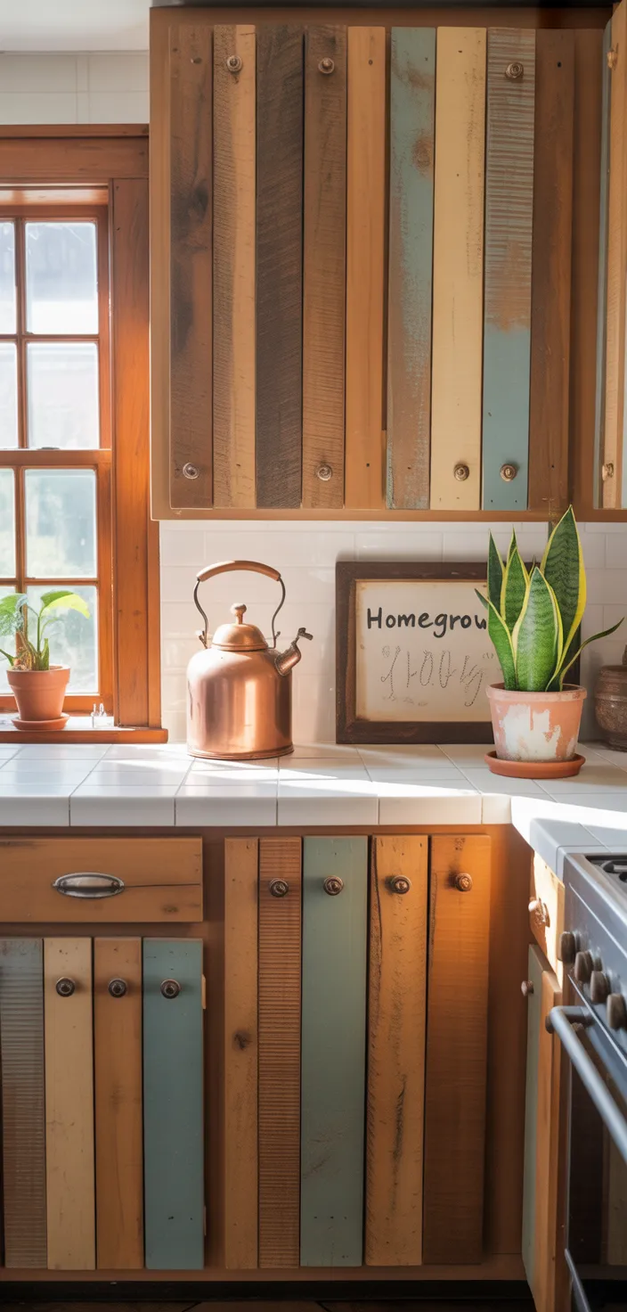 15. Reclaimed wood
