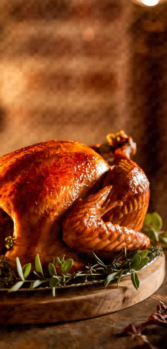 16. Bourbon-Glazed Turkey