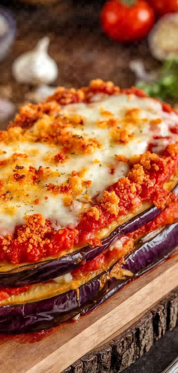 16. Eggplant Parmigiana