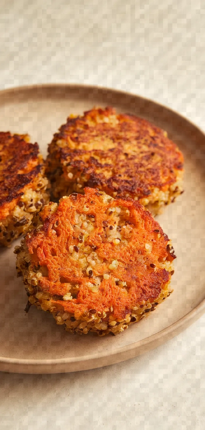 17. Carrot and Quinoa Patties