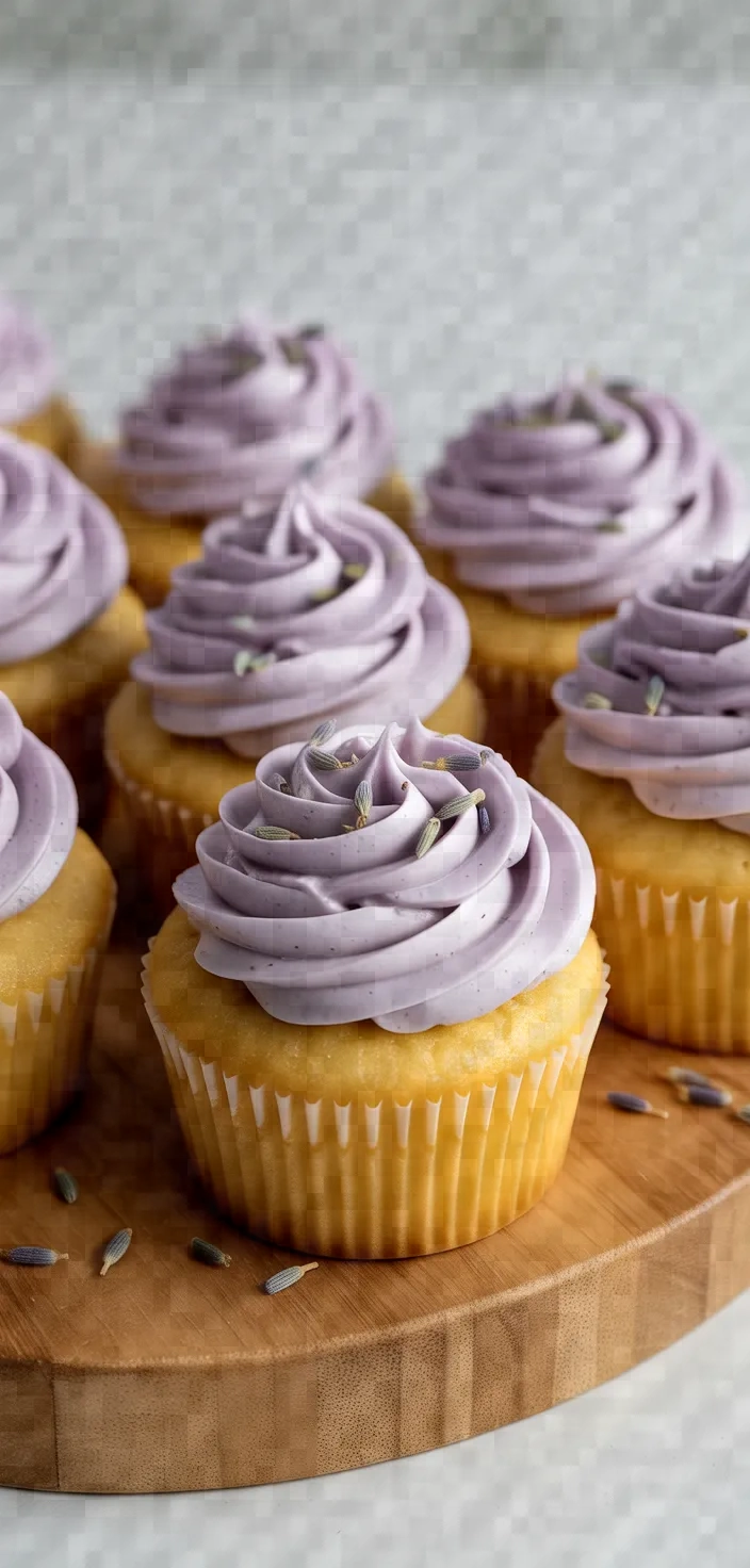 18. Lavender Honey Cupcakes