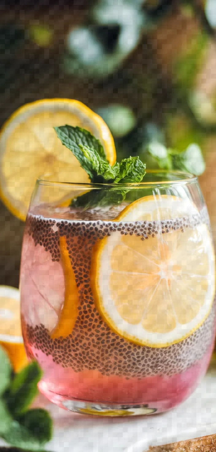 18. Chia Seed Lemonade