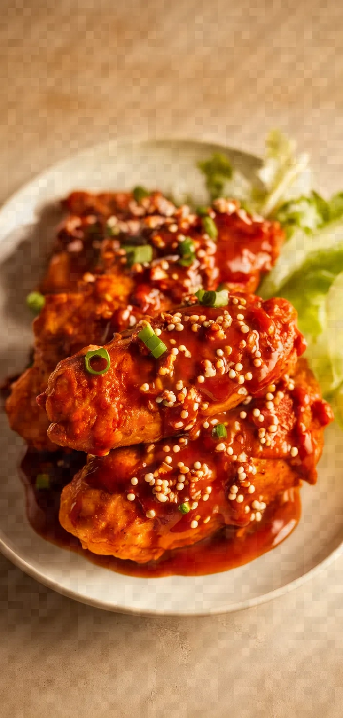 18. Sweet and Spicy Gochujang Chicken Tenders
