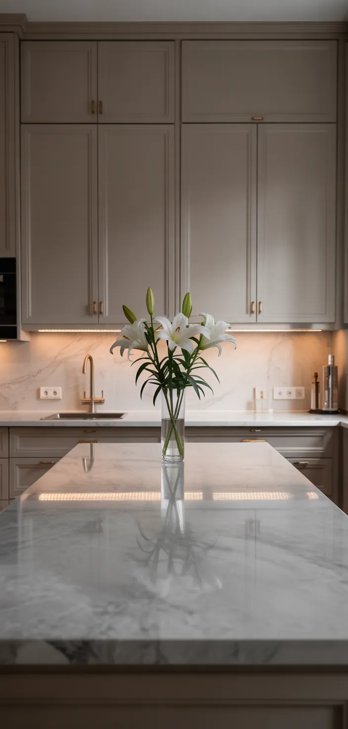 20. Luxe Greige Cabinets
