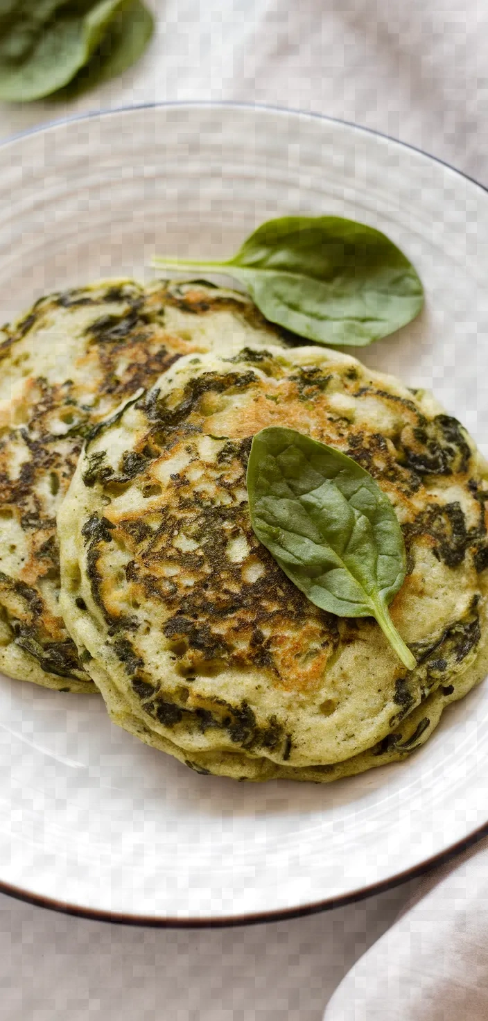 21. Spinach Pancakes
