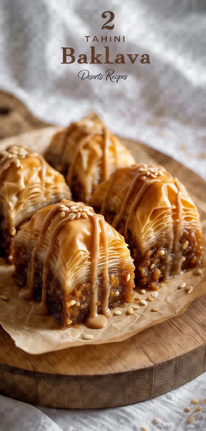 22. Tahini Baklava