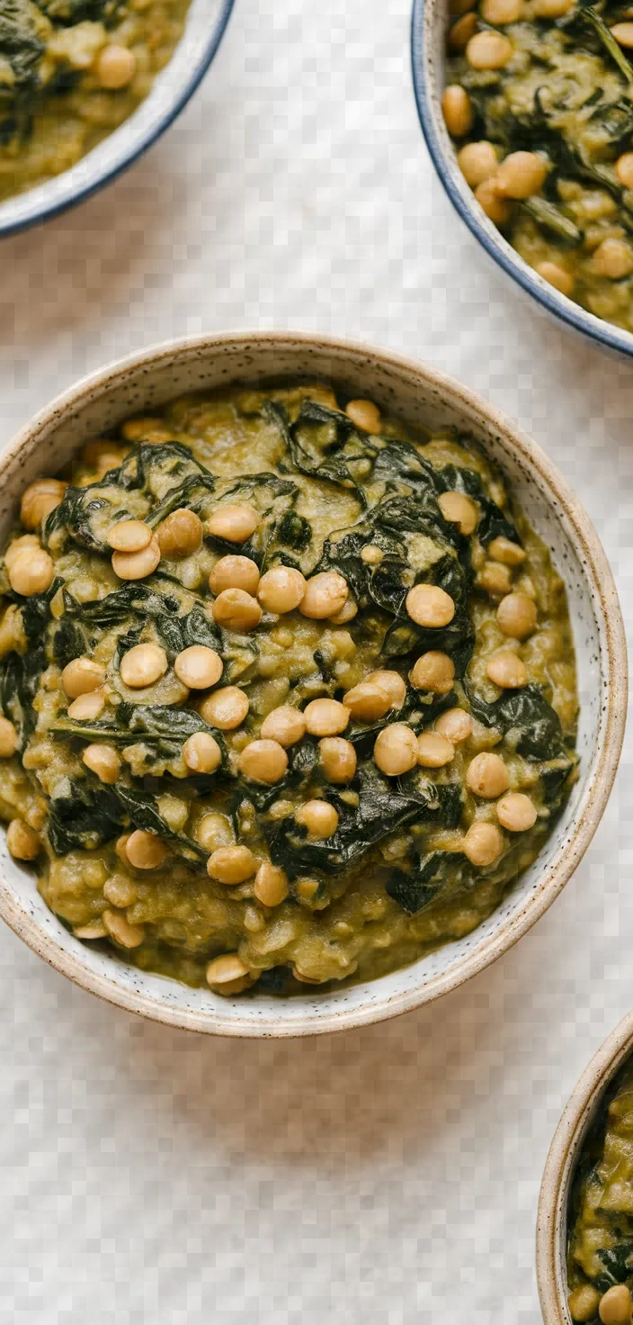 24. Spinach and Lentil Dal
