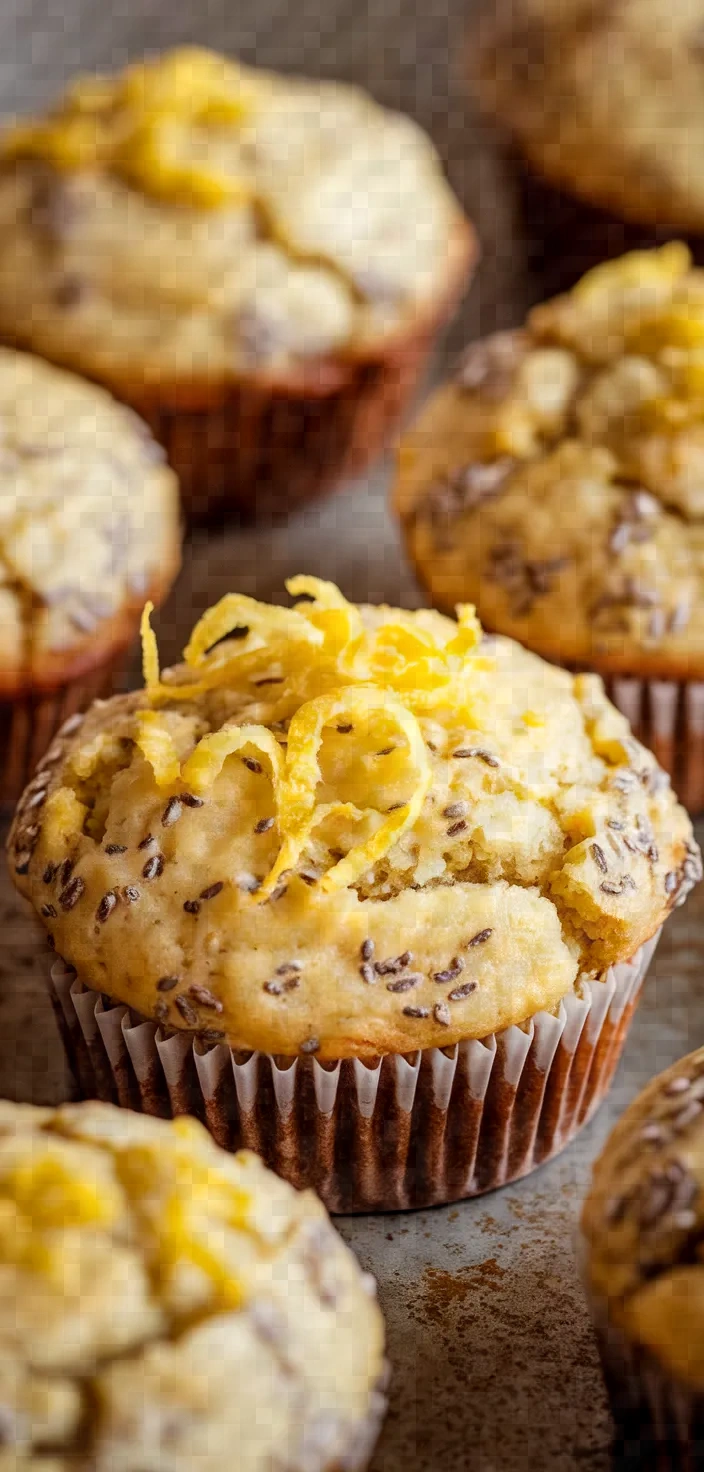 4. Lemon Chia Seed Muffins