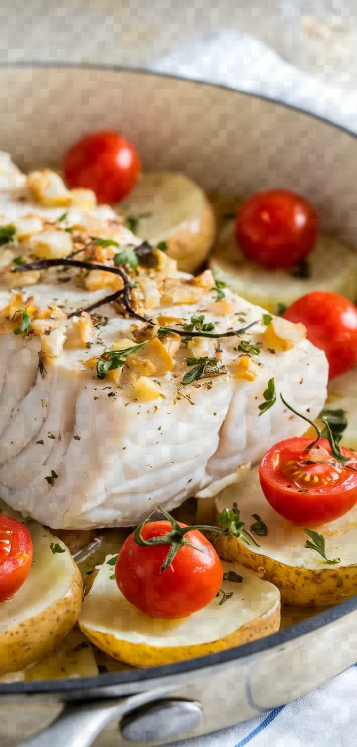 4. Mediterranean Baked Cod