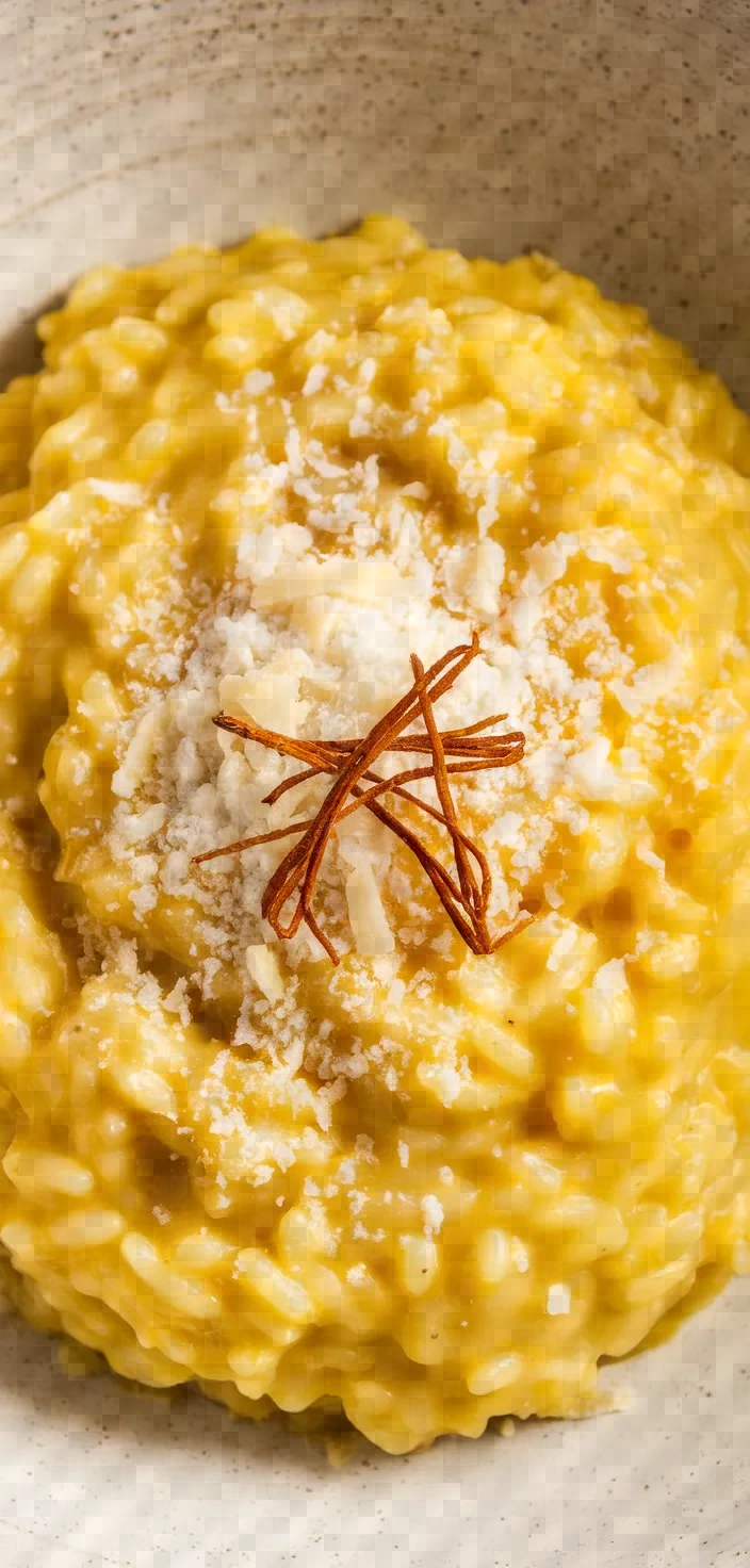 4. Saffron Risotto (Risotto alla Milanese)